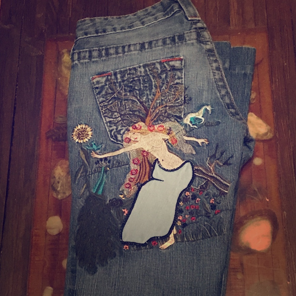 Embroidered “Bobby” True Religion Jeans